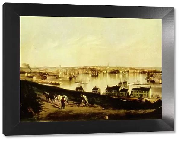 View of Saint John, New Brunswick, 1851, 1941. Creator: Napoleon Sarony