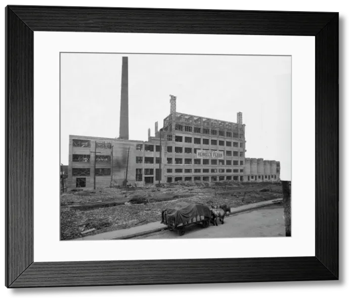 Framed Print : Commercial Milling Co. building, Detroit, Mich. c.between 1910 and 1920. Creator: Unknown Framed Print : Commercial Milling Co. building, Detroit, Mich. c.between 1910 and 1920. Creator: Unknown
