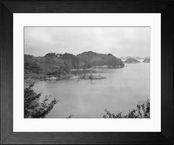 Framed Print : Travel views of Japan and Korea, 1908. Creator: Arnold Genthe Framed Print : Travel views of Japan and Korea, 1908. Creator: Arnold Genthe
