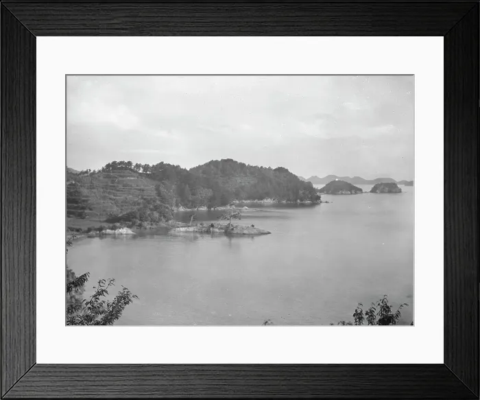 Framed Print : Travel views of Japan and Korea, 1908. Creator: Arnold Genthe Framed Print : Travel views of Japan and Korea, 1908. Creator: Arnold Genthe