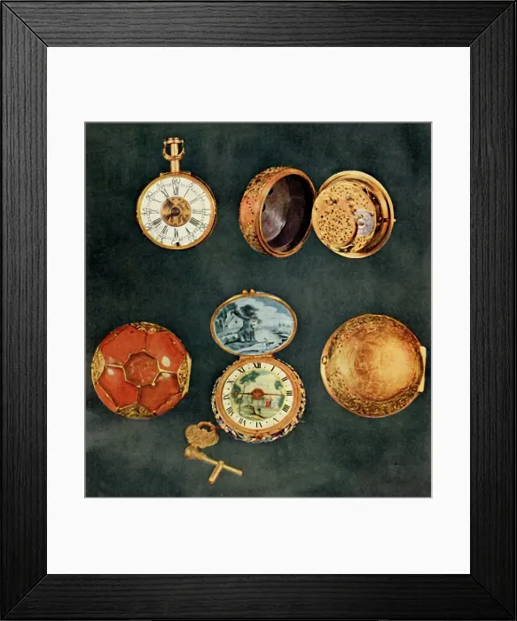Framed Print : English Watches, 1947. Creator: Unknown Framed Print : English Watches, 1947. Creator: Unknown