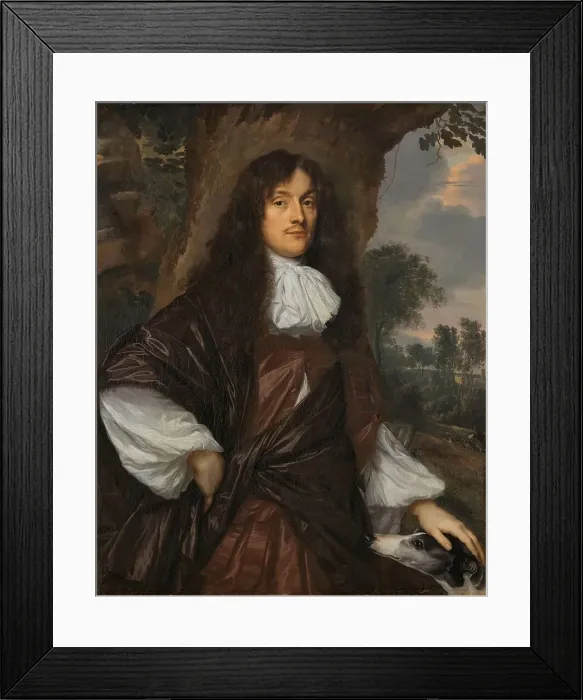 Framed Print : Portrait of Jacob de Witte, Lord of Haamstede, 1660. Creator: Jan Mytens Framed Print : Portrait of Jacob de Witte, Lord of Haamstede, 1660. Creator: Jan Mytens