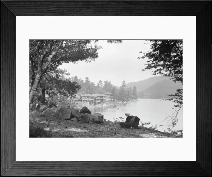 Framed Print : Travel views of Japan and Korea, 1908. Creator: Arnold Genthe Framed Print : Travel views of Japan and Korea, 1908. Creator: Arnold Genthe