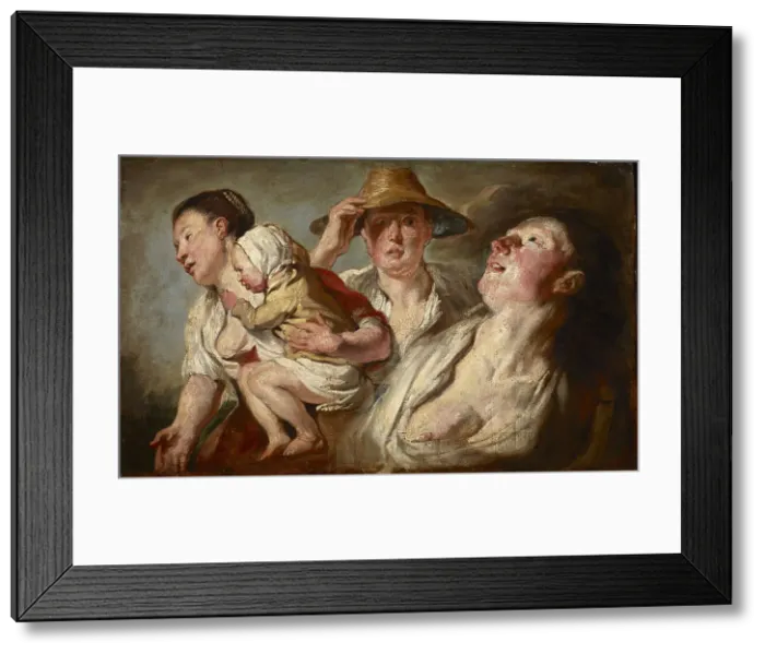 Framed Print : Summer, 1623. Creator: Jordaens, Jacob (1593-1678) Framed Print : Summer, 1623. Creator: Jordaens, Jacob (1593-1678)