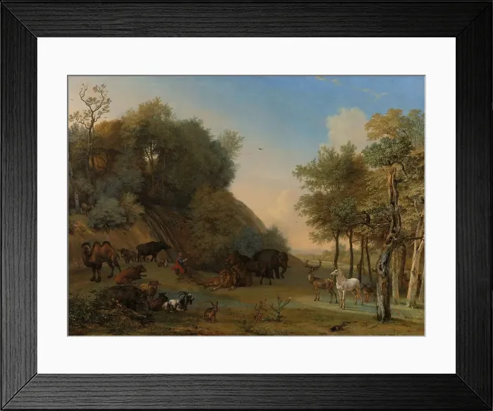 Framed Print : Orpheus and the Animals, 1650. Creator: Paulus Potter Framed Print : Orpheus and the Animals, 1650. Creator: Paulus Potter