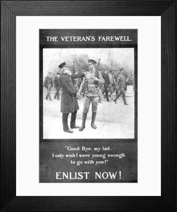 Framed Print : L'effort de l'Angleterre, 1915. Creator: Unknown Framed Print : L'effort de l'Angleterre, 1915. Creator: Unknown