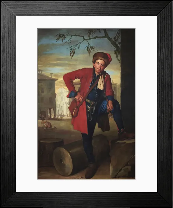 Framed Print : Smoker, c. 1736. Creator: Ceruti, Giacomo Antonio (1698-1767) Framed Print : Smoker, c. 1736. Creator: Ceruti, Giacomo Antonio (1698-1767)