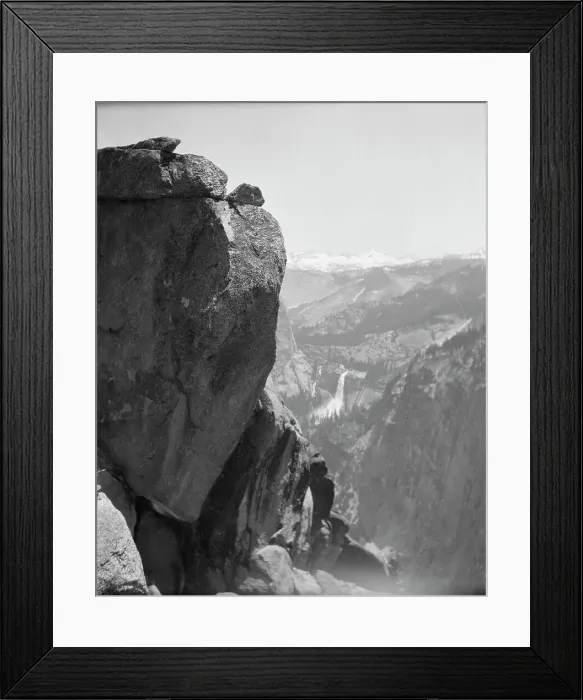 Framed Print : Travel views of Yosemite National Park, between 1903 and 1906. Creator: Arnold Genthe