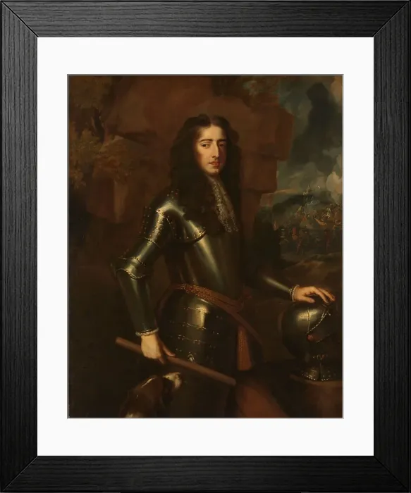 Framed Print : Portrait of William III (1650-1702), Prince of Orange, 1680-1710. Creator: Willem Wissing Framed Print : Portrait of William III (1650-1702), Prince of Orange, 1680-1710. Creator: Willem Wissing