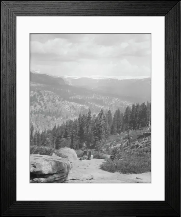 Framed Print : Travel views of Yosemite National Park, between 1903 and 1906. Creator: Arnold Genthe Framed Print : Travel views of Yosemite National Park, between 1903 and 1906. Creator: Arnold Genthe