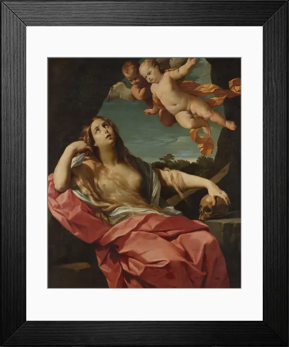 Framed Print : Mary Magdalene, 1627-1720. Creator: Unknown Framed Print : Mary Magdalene, 1627-1720. Creator: Unknown