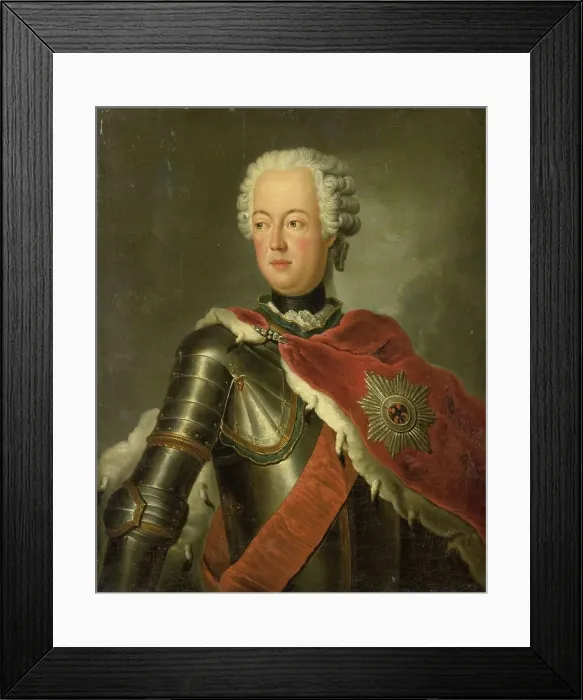 Framed Print : Portrait of August Wilhelm (1722-1758), 1740-1800. Creator: Antoine Pesne (copy after) Framed Print : Portrait of August Wilhelm (1722-1758), 1740-1800. Creator: Antoine Pesne (copy after)