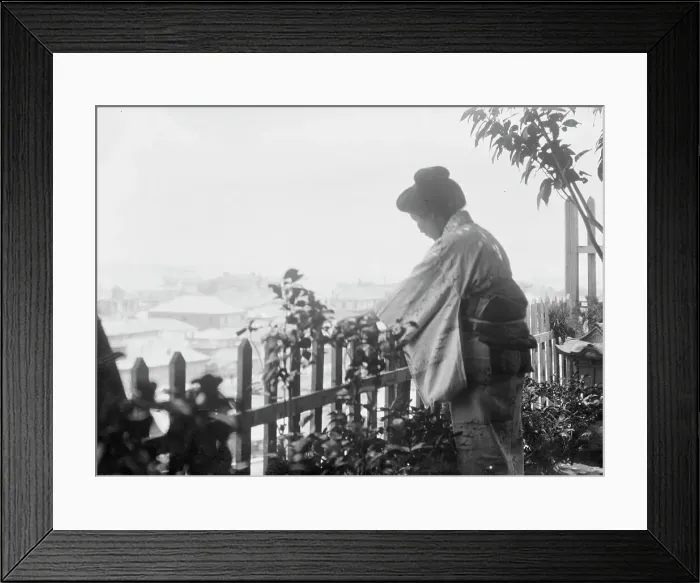 Framed Print : Travel views of Japan and Korea, 1908. Creator: Arnold Genthe Framed Print : Travel views of Japan and Korea, 1908. Creator: Arnold Genthe
