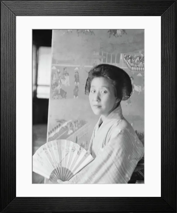 Framed Print : Travel views of Japan and Korea, 1908. Creator: Arnold Genthe Framed Print : Travel views of Japan and Korea, 1908. Creator: Arnold Genthe