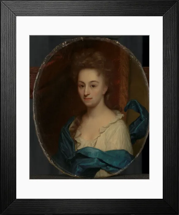 Framed Print : Portrait of Josina Clara van Citters (1671-1753), daughter of Josina Parduyn, 1699-1706. Creator: Godfried Schalcken Framed Print : Portrait of Josina Clara van Citters (1671-1753), daughter of Josina Parduyn, 1699-1706. Creator: Godfried Schalcken