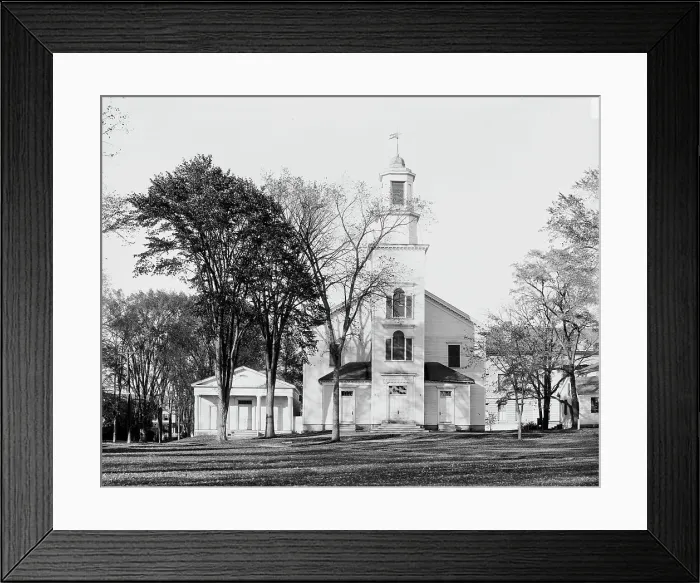 Framed Print : Dartmouth College Church (i.e. Church of Christ), between 1900 and 1906. Creator: Unknown Framed Print : Dartmouth College Church (i.e. Church of Christ), between 1900 and 1906. Creator: Unknown