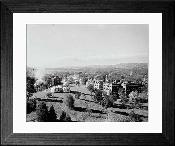 Framed Print : South from Bartlett Tower, Dartmouth Park, Hanover, N.H. between 1900 and 1906. Creator: Unknown Framed Print : South from Bartlett Tower, Dartmouth Park, Hanover, N.H. between 1900 and 1906. Creator: Unknown