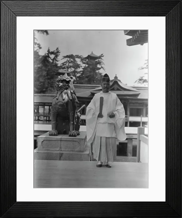 Framed Print : Travel views of Japan and Korea, 1908. Creator: Arnold Genthe Framed Print : Travel views of Japan and Korea, 1908. Creator: Arnold Genthe