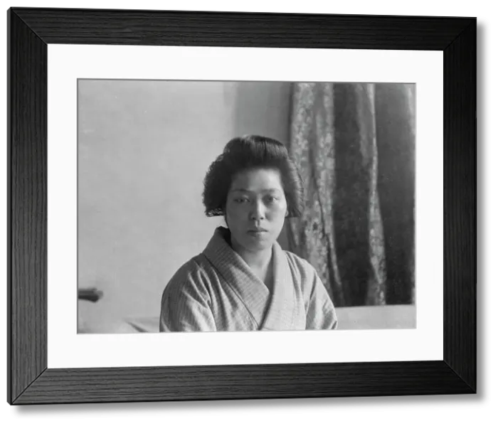 Framed Print : Travel views of Japan and Korea, 1908. Creator: Arnold Genthe Framed Print : Travel views of Japan and Korea, 1908. Creator: Arnold Genthe