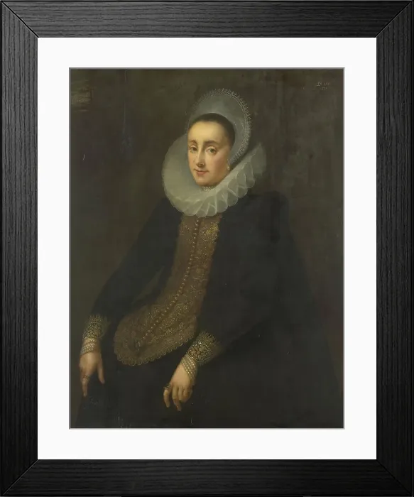 Framed Print : Lucretia del Prado, Wife of Jeremias Boudinois, 1610. Creator: Gortzius Geldorp Framed Print : Lucretia del Prado, Wife of Jeremias Boudinois, 1610. Creator: Gortzius Geldorp