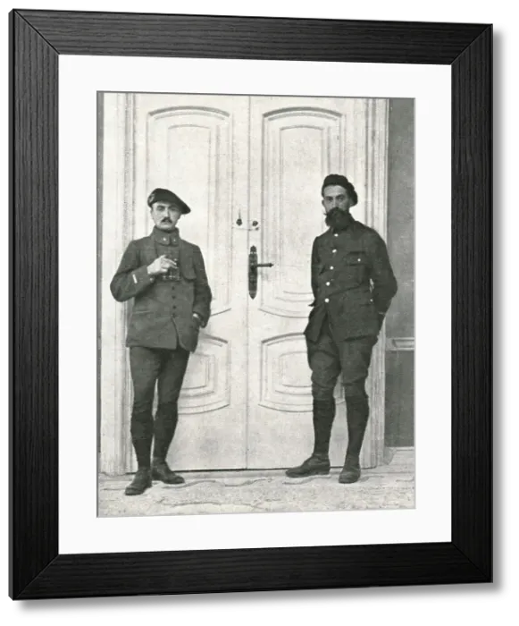 Framed Print : A leur entrée, les Francais ont eu le soin d'apposer des scelles a la porte des... 1916 (1924) Creator: Unknown Framed Print : A leur entrée, les Francais ont eu le soin d'apposer des scelles a la porte des... 1916 (1924) Creator: Unknown