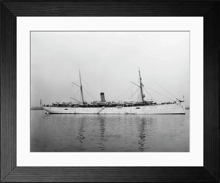 Framed Print : U.S.S. Buffalo, between 1898 and 1901. Creator: Unknown Framed Print : U.S.S. Buffalo, between 1898 and 1901. Creator: Unknown