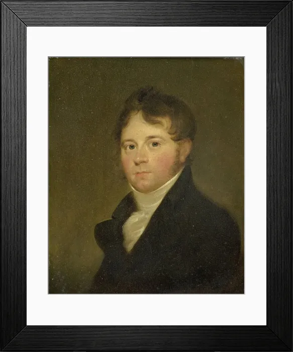 Framed Print : Portrait of Laurens de Witte van Citters (1781-1862), c.1815. Creator: Unknown Framed Print : Portrait of Laurens de Witte van Citters (1781-1862), c.1815. Creator: Unknown