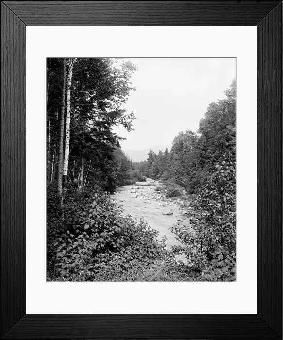Framed Print : Ammonoosuc and Mt. Clay, Mt. Pleasant Farm, White Mountains, The, between 1900 and 1906. Creator: Unknown Framed Print : Ammonoosuc and Mt. Clay, Mt. Pleasant Farm, White Mountains, The, between 1900 and 1906. Creator: Unknown