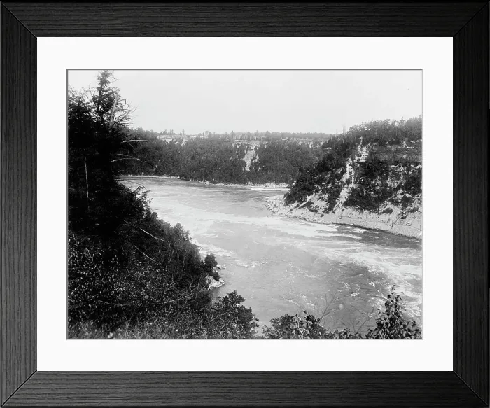 Framed Print : Whirlpool, Niagara, N.Y. The, between 1900 and 1906. Creator: Unknown