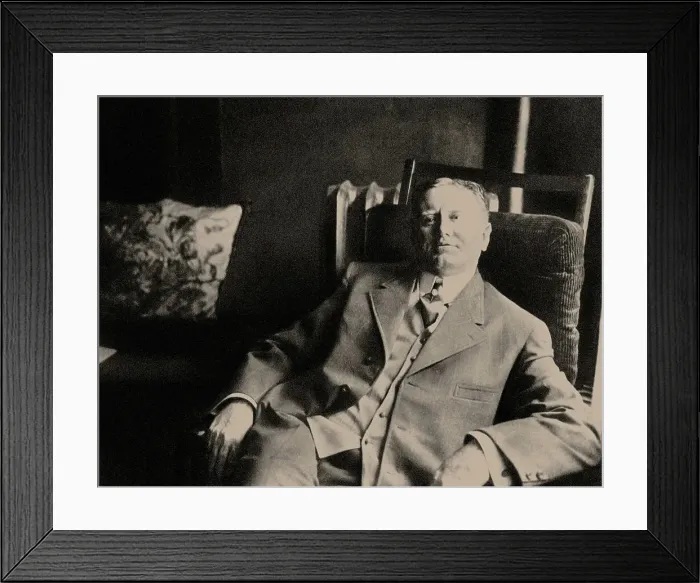 Framed Print : O. Henry (William Sydney Porter) (1862-1910). Creator: Anonymous Framed Print : O. Henry (William Sydney Porter) (1862-1910). Creator: Anonymous
