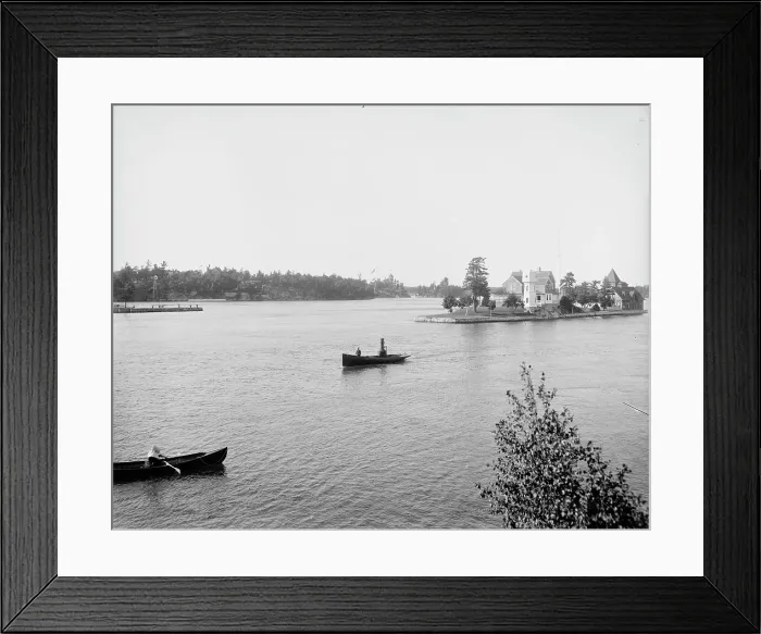 Framed Print : Cuba Island, Thousand Islands, c1900. Creator: Unknown Framed Print : Cuba Island, Thousand Islands, c1900. Creator: Unknown
