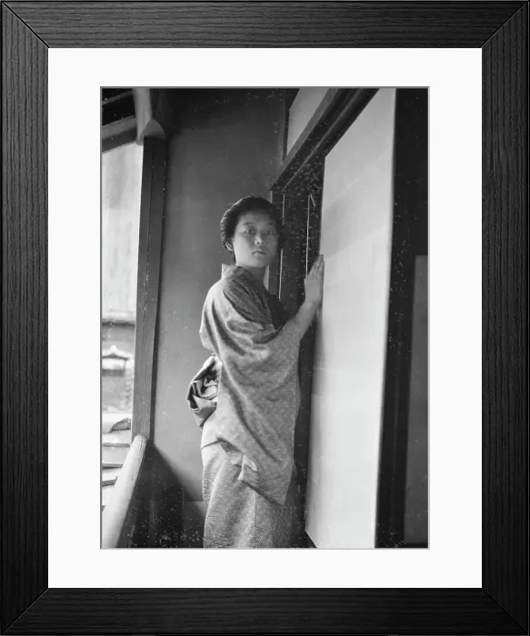 Framed Print : Travel views of Japan and Korea, 1908. Creator: Arnold Genthe Framed Print : Travel views of Japan and Korea, 1908. Creator: Arnold Genthe