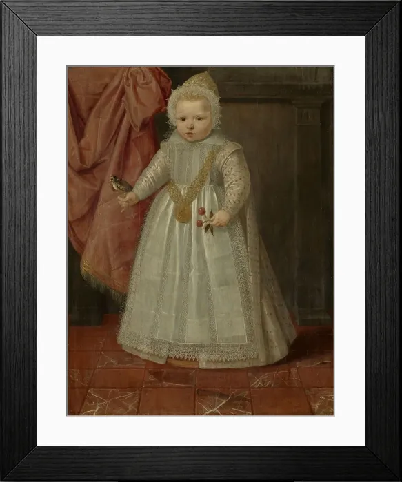Framed Print : Portrait of a Little Boy, Possibly Louis of Nassau, 1604. Creator: Unknown Framed Print : Portrait of a Little Boy, Possibly Louis of Nassau, 1604. Creator: Unknown