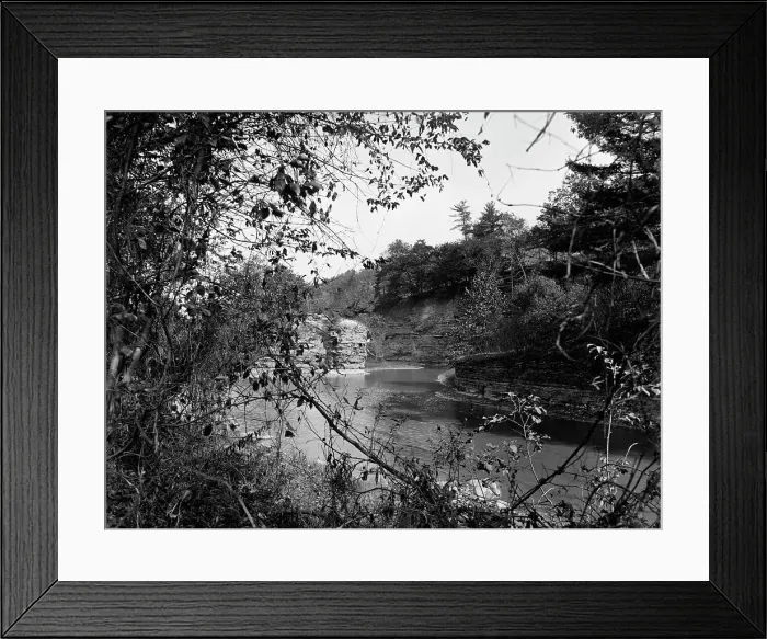 Framed Print : Conaseraga (i.e. Canaseraga), Poagshole, Dansville, N.Y. The, c1900. Creator: Unknown Framed Print : Conaseraga (i.e. Canaseraga), Poagshole, Dansville, N.Y. The, c1900. Creator: Unknown