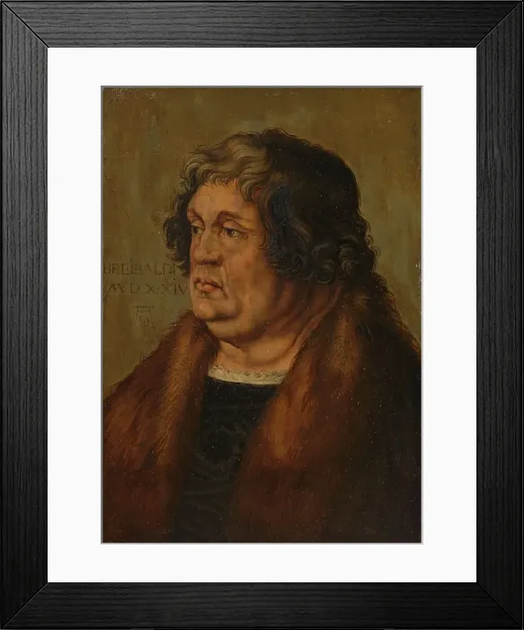 Framed Print : Willibald Pirckheimer (1470-1530), 1524-1600. Creator: Unknown Framed Print : Willibald Pirckheimer (1470-1530), 1524-1600. Creator: Unknown
