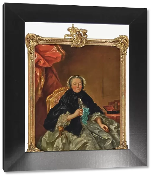 Countess Palatine Caroline of Nassau-Saarbrücken (1704-1774). Creator: Tischbein, Johann Heinrich, the Elder (1722-1789)