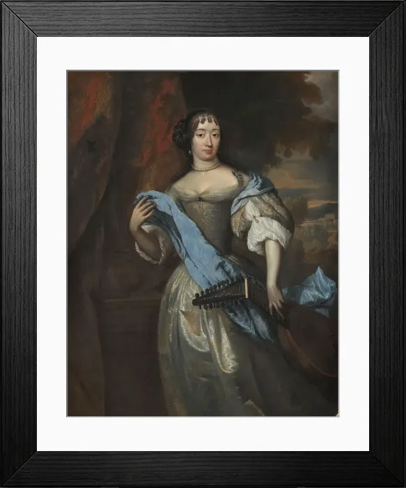 Framed Print : Johanna le Gillon, Wife of Hieronymus van Beverningk, 1670. Creator: Jan De Baen Framed Print : Johanna le Gillon, Wife of Hieronymus van Beverningk, 1670. Creator: Jan De Baen