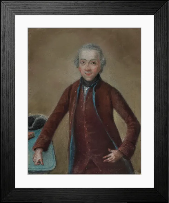 Framed Print : Portrait of Charles Christian Erdmann, Duke of Württemberg-Oels (1716-1792), ca 1770. Creator: Anonymous Framed Print : Portrait of Charles Christian Erdmann, Duke of Württemberg-Oels (1716-1792), ca 1770. Creator: Anonymous