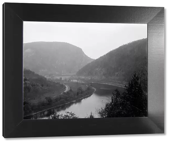 Delaware Water Gap from Winona Cliff, between 1900 and 1906. Creator: Unknown