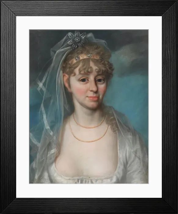 Framed Print : Princess Louise of Saxe-Meiningen (1752-1805), Landgravine of Hesse-Philippsthal-Barchfeld, Second H Creator: Anonymous Framed Print : Princess Louise of Saxe-Meiningen (1752-1805), Landgravine of Hesse-Philippsthal-Barchfeld, Second H Creator: Anonymous