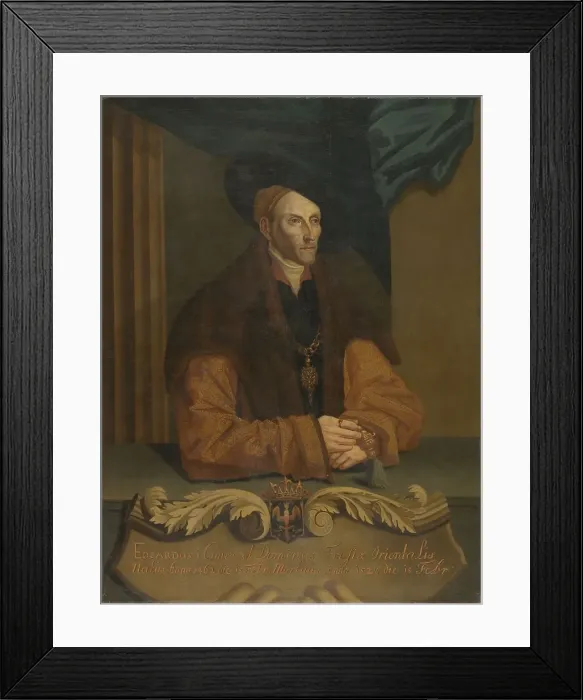 Framed Print : Edzard I (1462-1528), Count of East Friesland, after c.1525-before c.1600. Creator: Unknown Framed Print : Edzard I (1462-1528), Count of East Friesland, after c.1525-before c.1600. Creator: Unknown