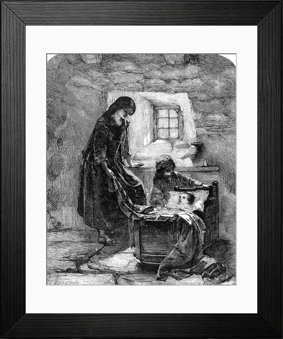 Framed Print : The Cradle - painted by D. W. Deane - from the Exhibition at the British Museum, 1856. Creator: Harvey Orrin Smith. The Cradle - painted by D. W. Deane - from the Exhibition at the British Museum, 1856. Creator: Harvey Orrin Smith Framed Print : The Cradle - painted by D. W. Deane - from the Exhibition at the British Museum, 1856. Creator: Harvey Orrin Smith. The Cradle - painted by D. W. Deane - from the Exhibition at the British Museum, 1856. Creator: Harvey Orrin Smith