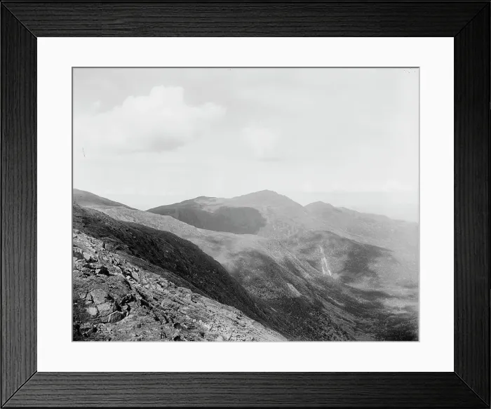Framed Print : Mt. Adams and Mt. Madison from Mt. Clay, Presidential Range, White Mountains, between 1900 and 1906. Creator: Unknown Framed Print : Mt. Adams and Mt. Madison from Mt. Clay, Presidential Range, White Mountains, between 1900 and 1906. Creator: Unknown