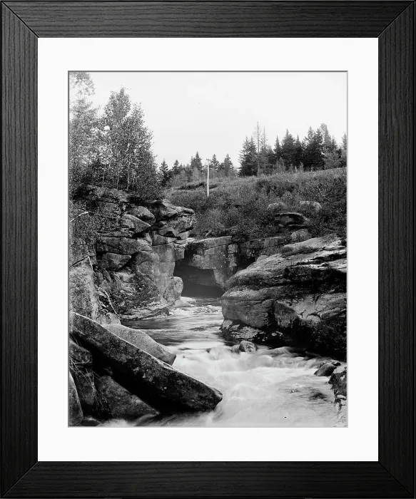 Framed Print : Gorge of the Ammonoosuc, White Mountains, c1900. Creator: Unknown Framed Print : Gorge of the Ammonoosuc, White Mountains, c1900. Creator: Unknown