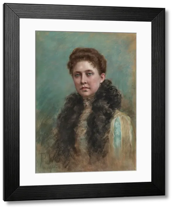 Framed Print : Duchess Margarete Sophie of Württemberg, Archduchess of Austria (1870-1902), 1903. Creator: Wächter (Wächter-Spittler), Paula von (1860-1944) Framed Print : Duchess Margarete Sophie of Württemberg, Archduchess of Austria (1870-1902), 1903. Creator: Wächter (Wächter-Spittler), Paula von (1860-1944)