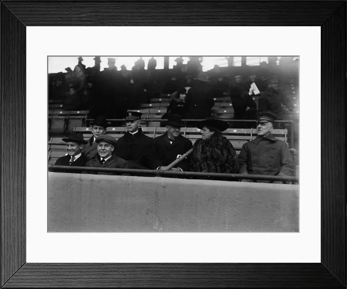 Framed Print : Marine Corps, U.S.N. Machine Gun Unit Demonstration at Ball Park - Daniels And Gen. Barnett, 1917. Creator: Harris & Ewing. Marine Corps, U.S.N. Machine Gun Unit Demonstration at Ball Park - Daniels And Gen. Barnett, 1917 Framed Print : Marine Corps, U.S.N. Machine Gun Unit Demonstration at Ball Park - Daniels And Gen. Barnett, 1917. Creator: Harris & Ewing. Marine Corps, U.S.N. Machine Gun Unit Demonstration at Ball Park - Daniels And Gen. Barnett, 1917