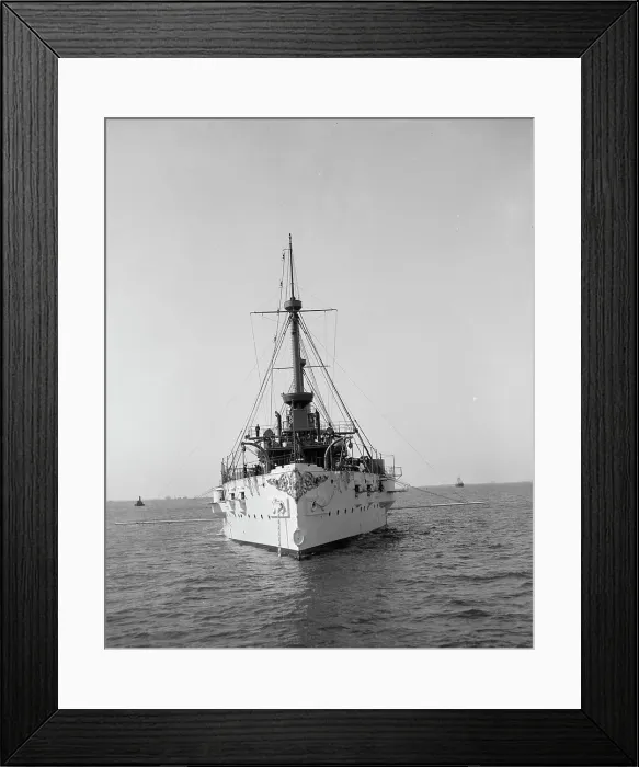 Framed Print : U.S.S. Texas, c1895. Creator: Unknown Framed Print : U.S.S. Texas, c1895. Creator: Unknown