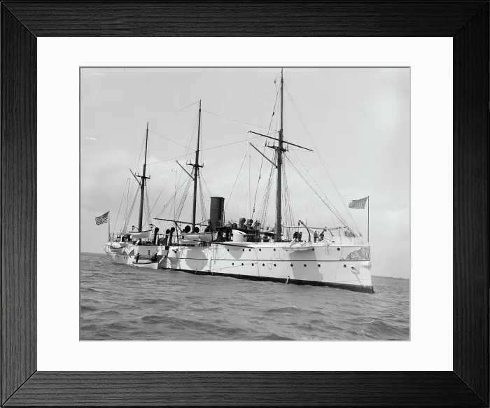 Framed Print : U.S.S. Concord, between 1891 and 1901. Creator: Unknown Framed Print : U.S.S. Concord, between 1891 and 1901. Creator: Unknown