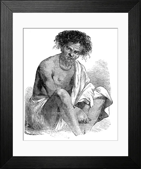 Framed Print : The Santhal Rebel, Singra, 1856. Creator: Unknown Framed Print : The Santhal Rebel, Singra, 1856. Creator: Unknown