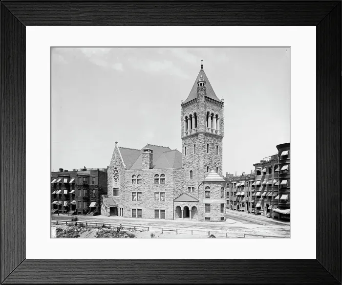 Framed Print : First Church of Christ Scientist, Boston, c1900. Creator: Unknown Framed Print : First Church of Christ Scientist, Boston, c1900. Creator: Unknown